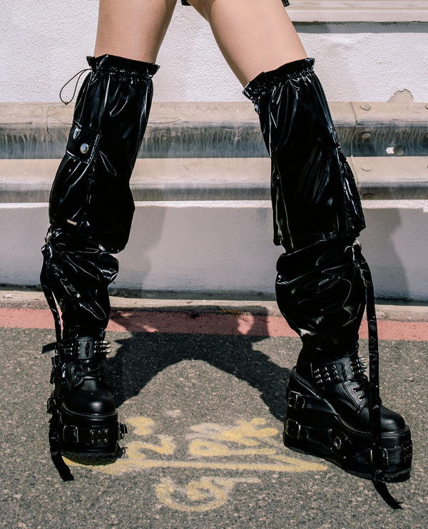 Mars Legwarmers / Obsidian Mica