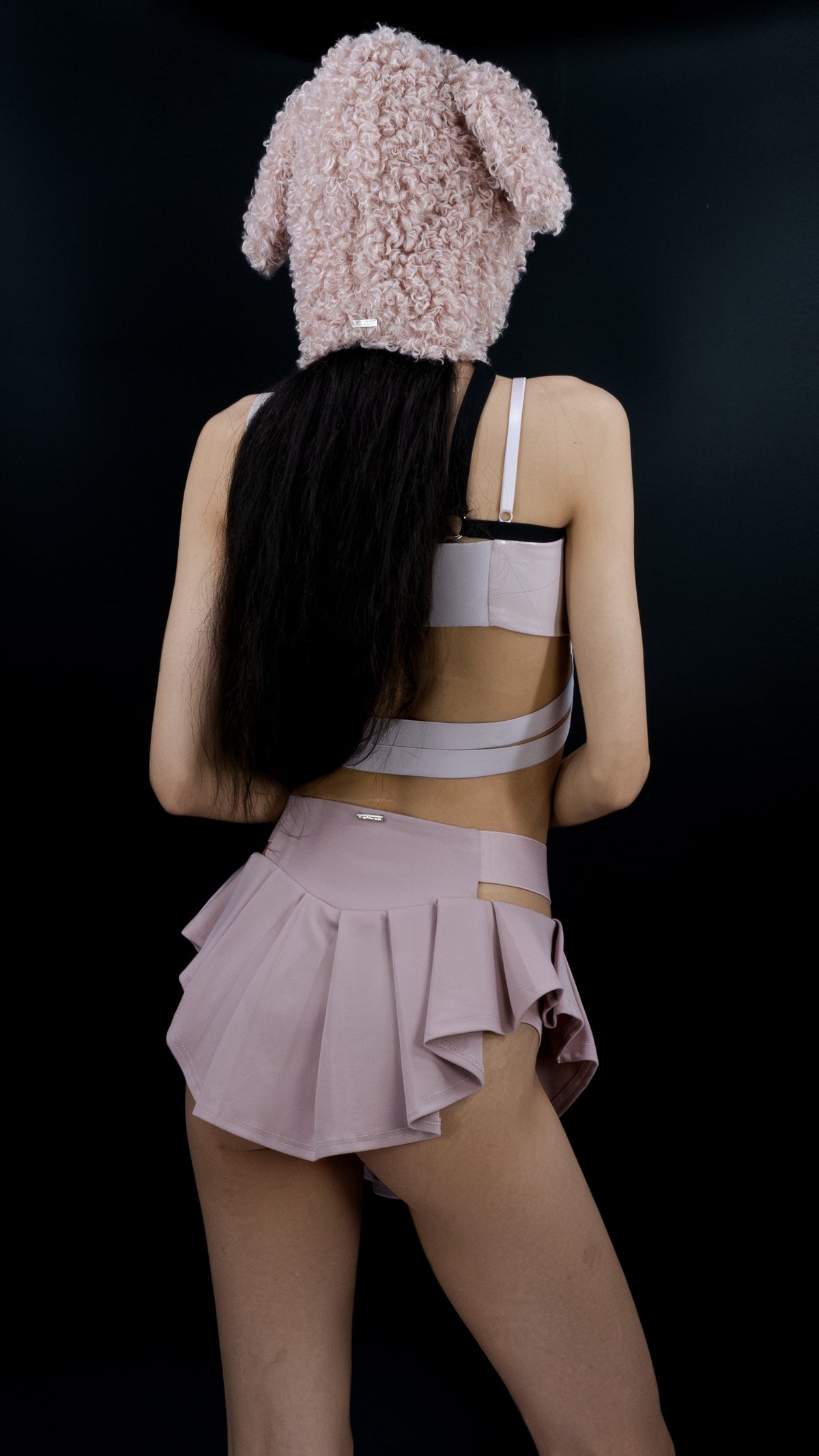 999 Latex-look Camisole - Pink