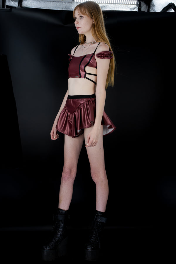 Perception Skort - Red