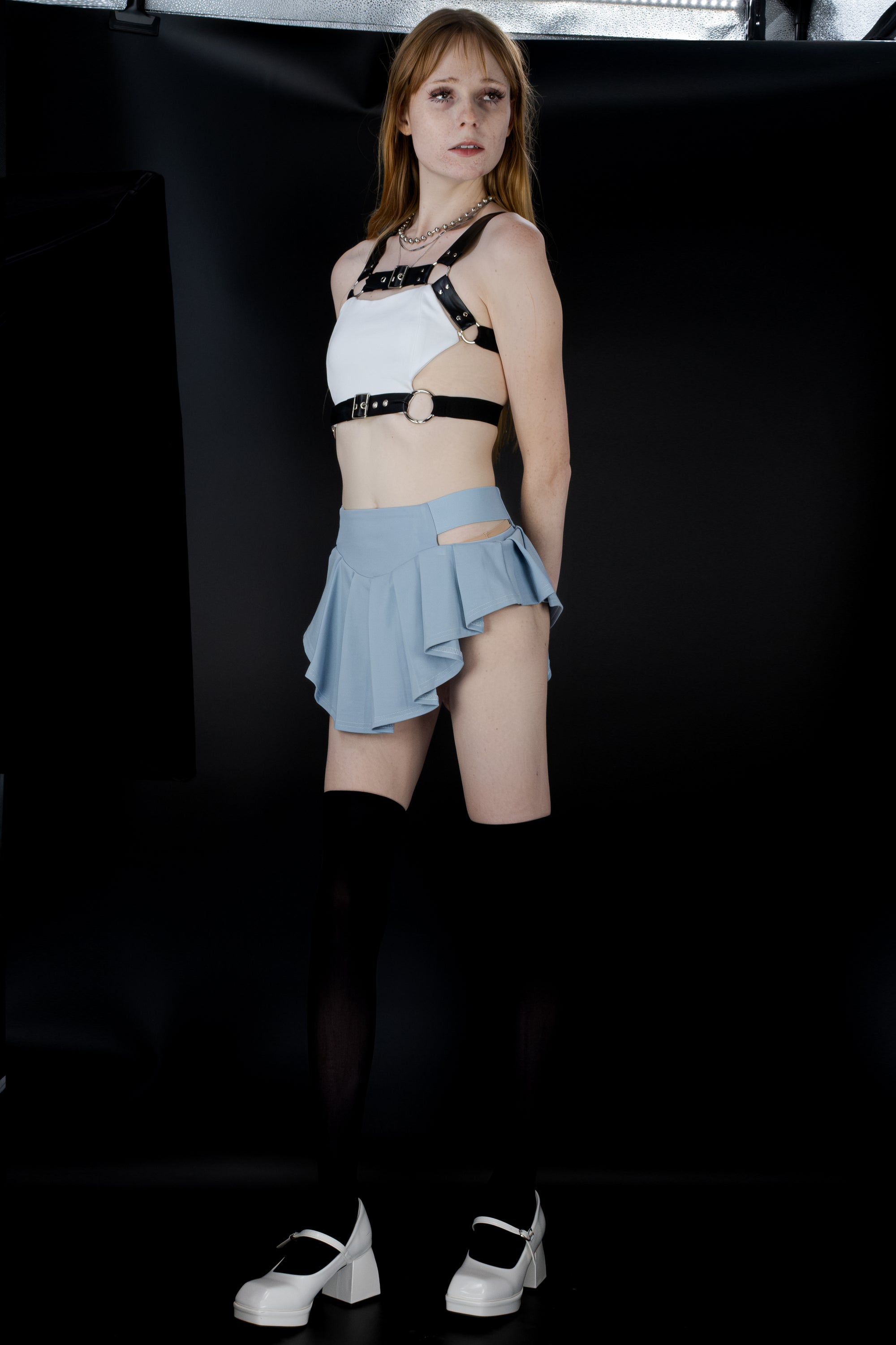 Rodeo Skort - Sky
