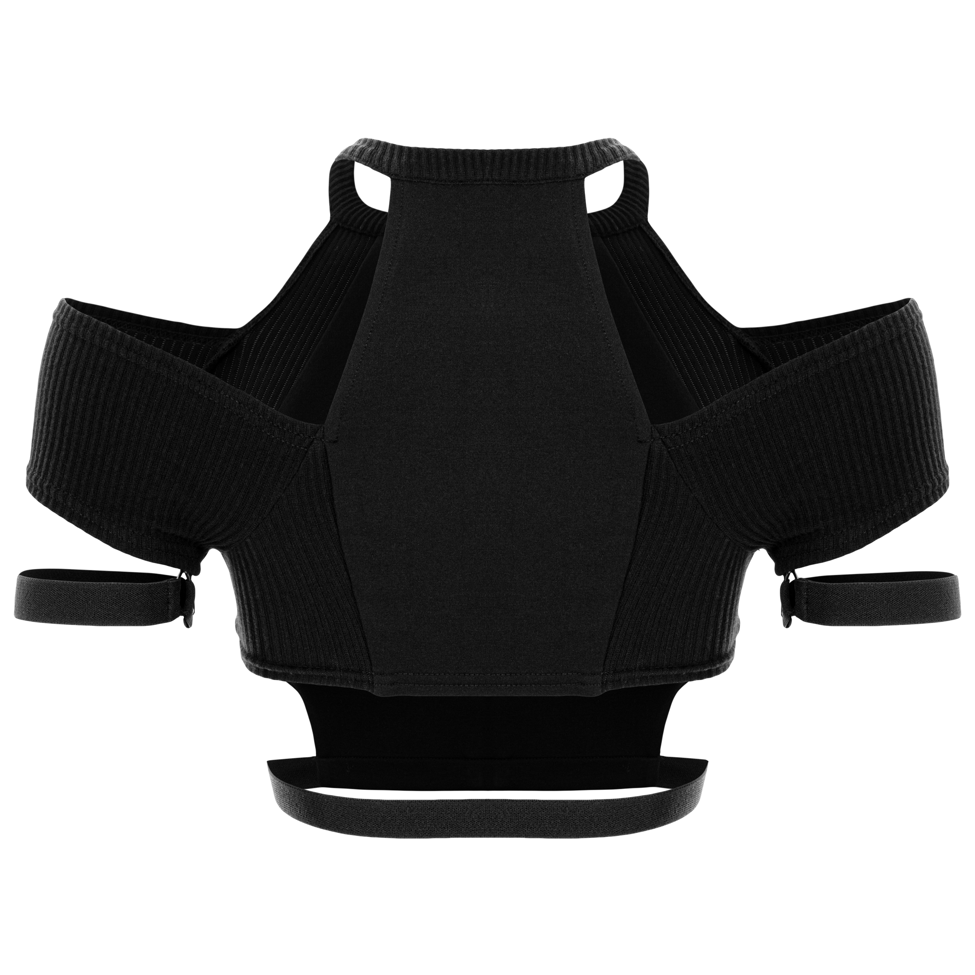 111 Cutouts Top - Black