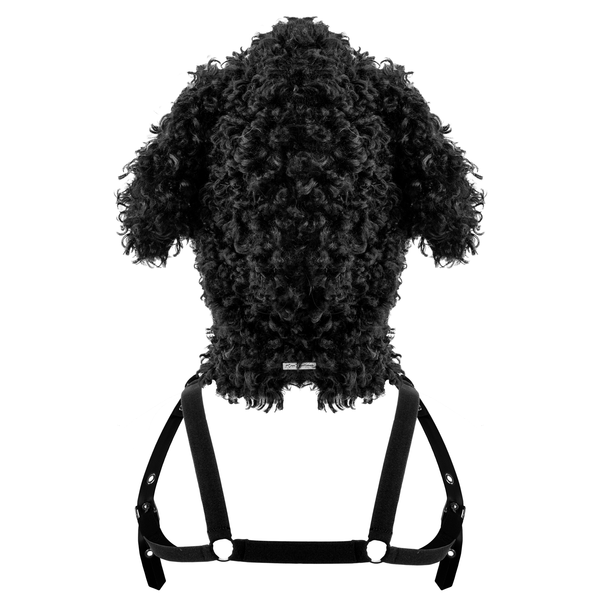 Bunny Hoodie Harness - Black