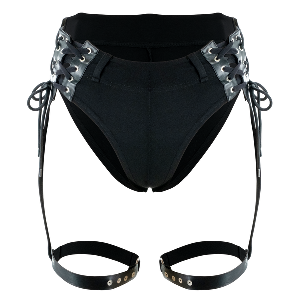 Nocturnal Harness Shorts - Black