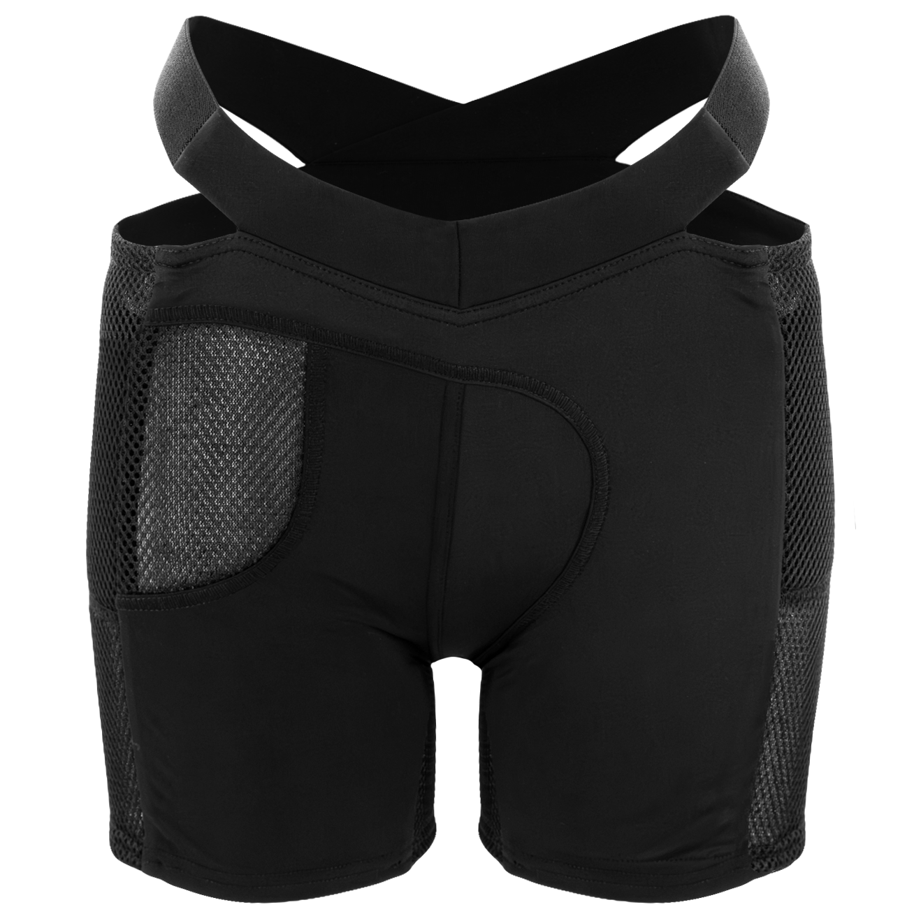 Exuma Biker Shorts - Black