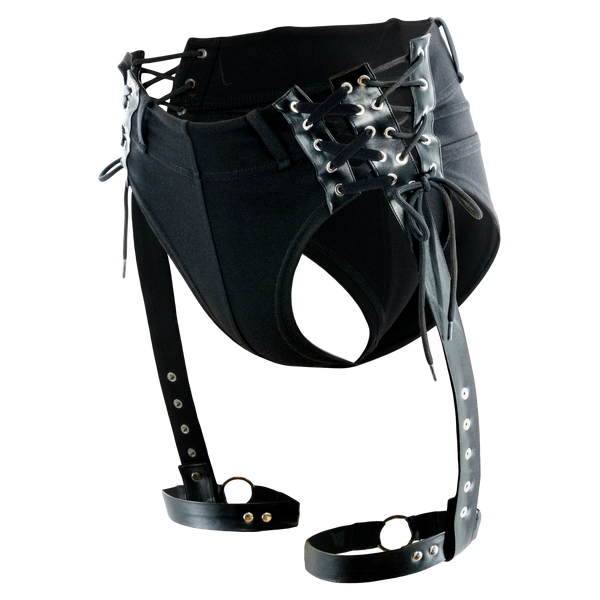 Nocturnal Harness Shorts - Black