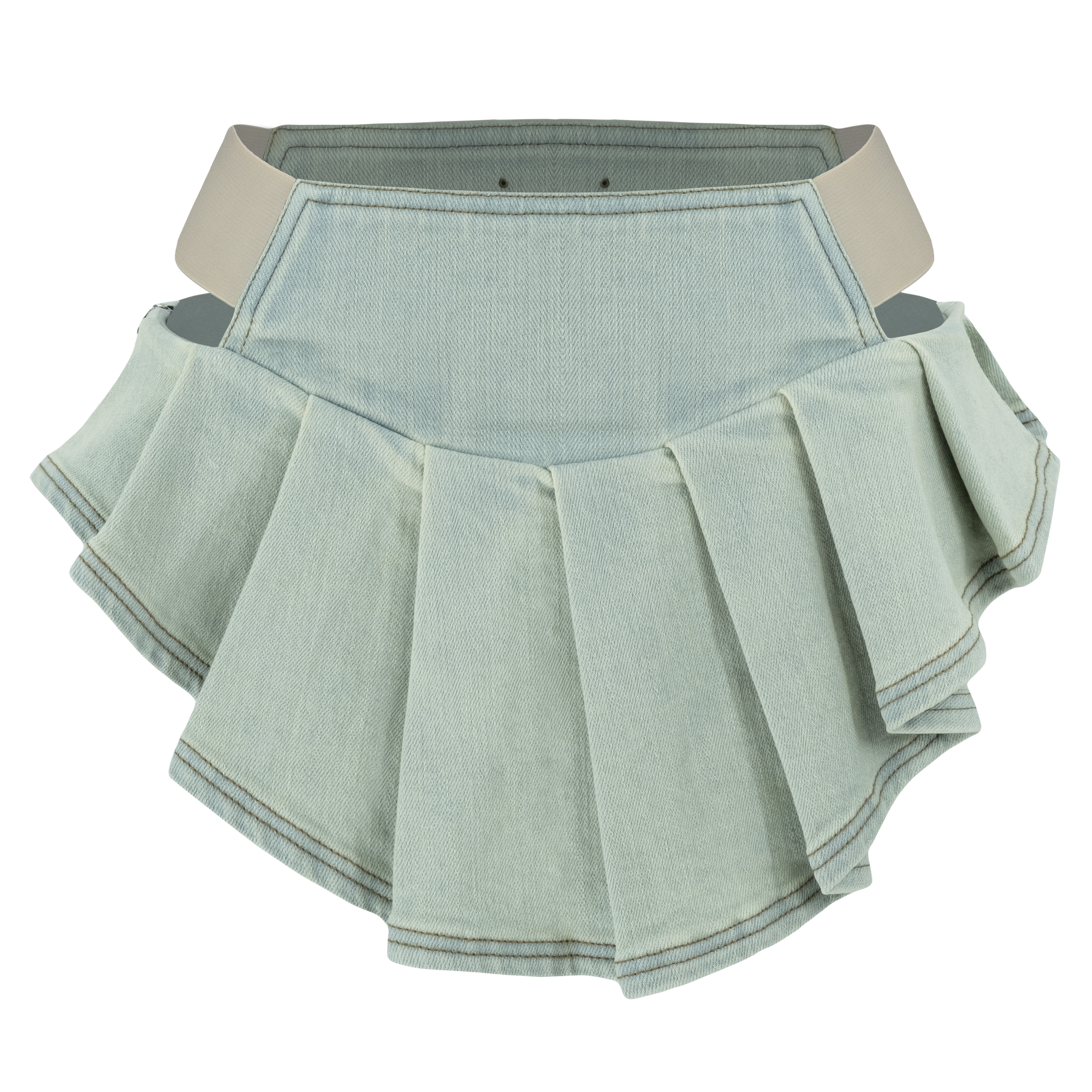 Rodeo Skort - Denim (Light)