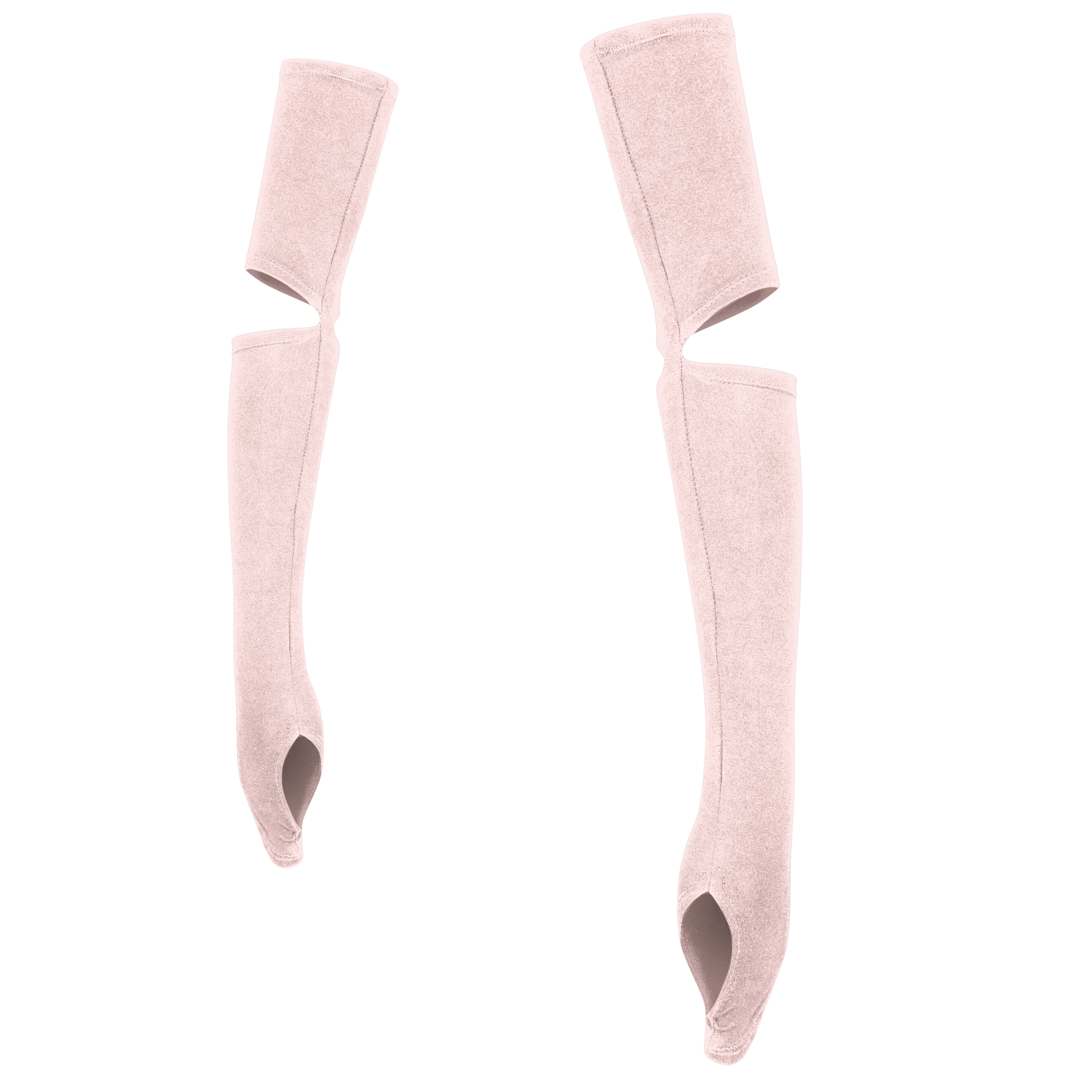 Cutout Arm Sleeves - Pink