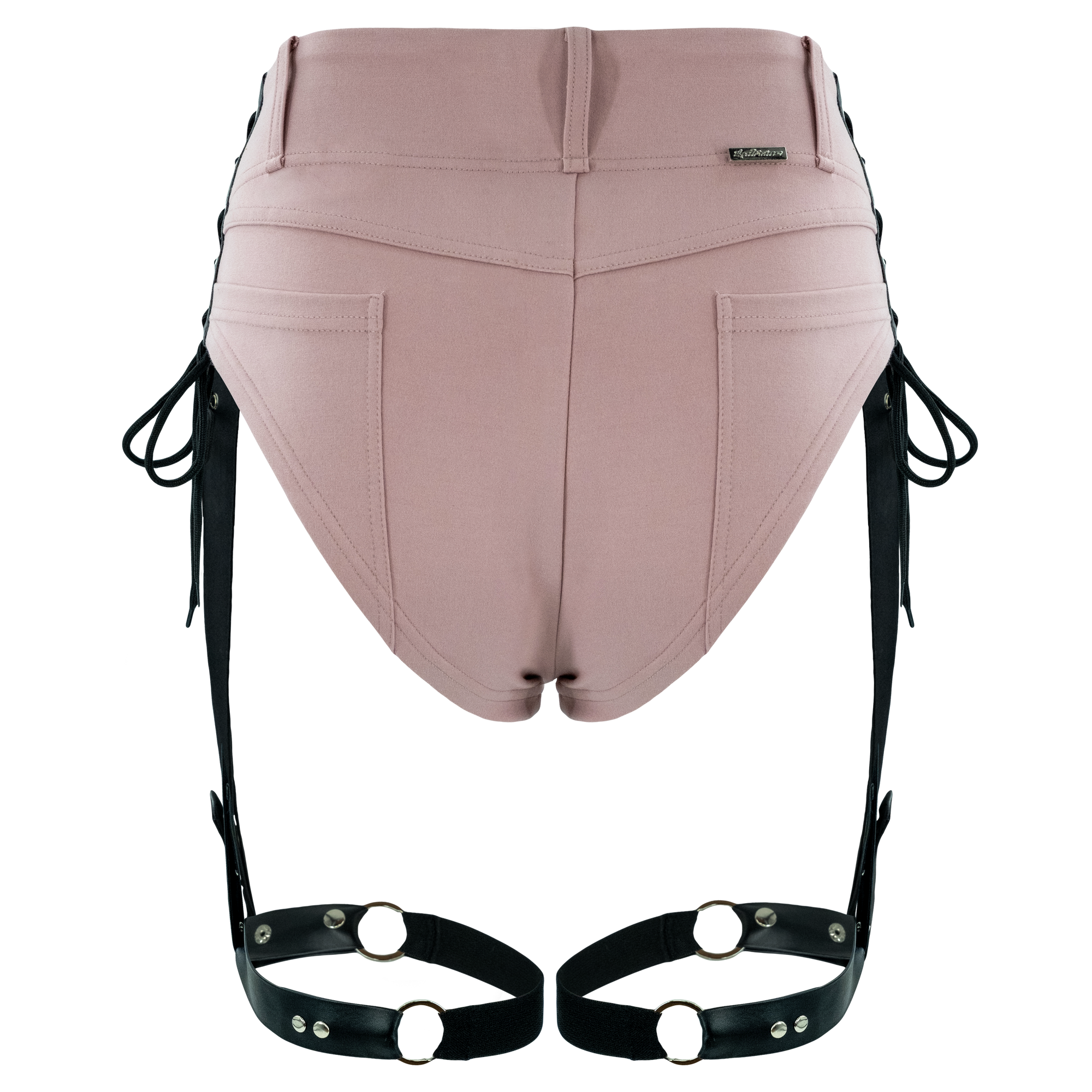 Nocturnal Harness Shorts - Pink