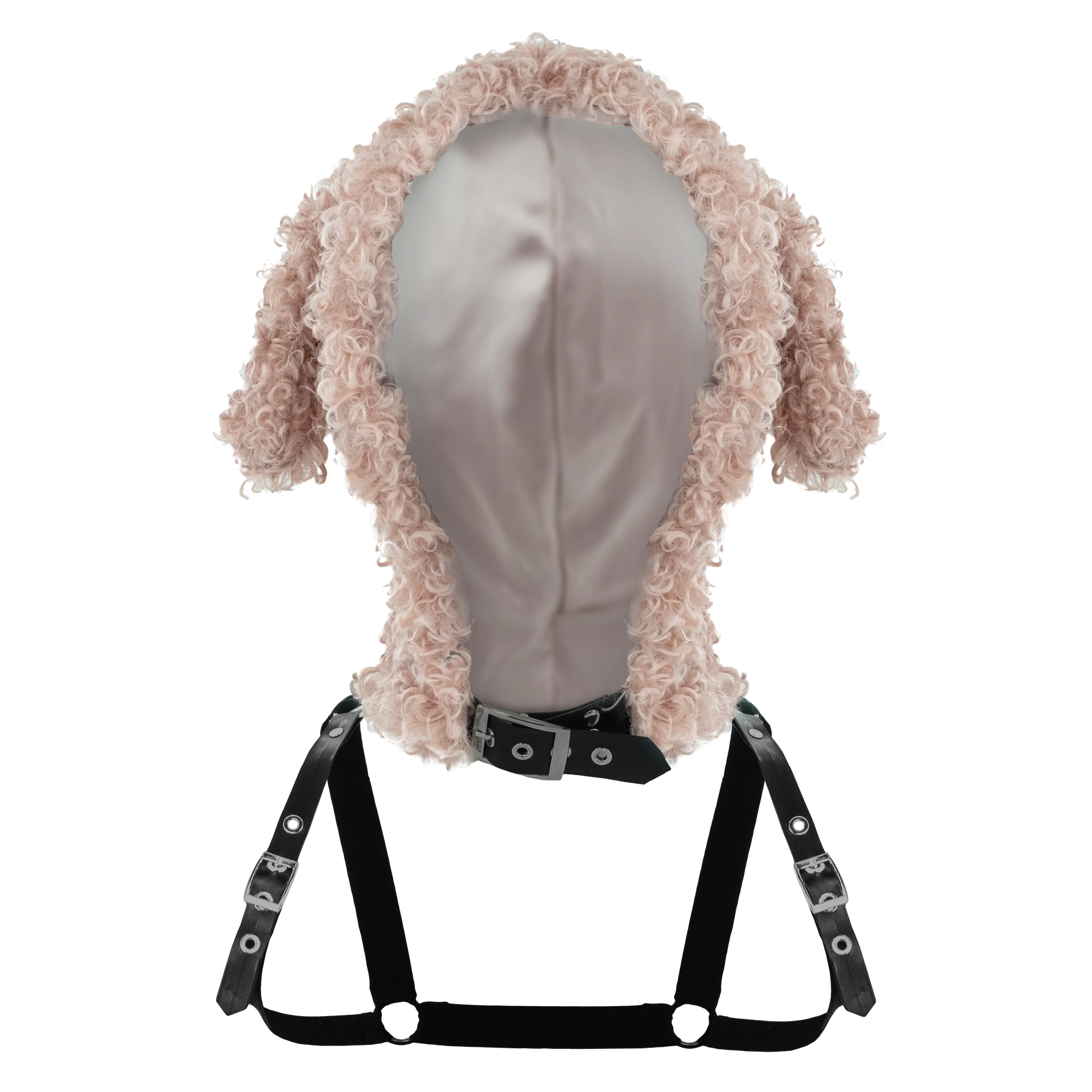 Bunny Hoodie Harness - Pink
