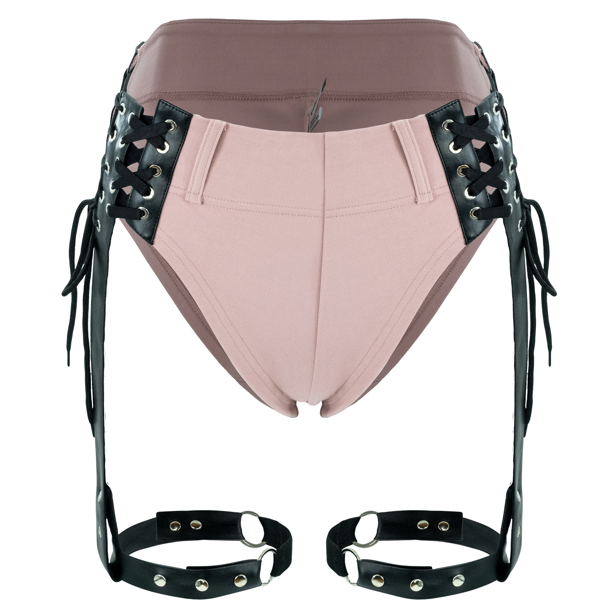 Nocturnal Harness Shorts - Pink