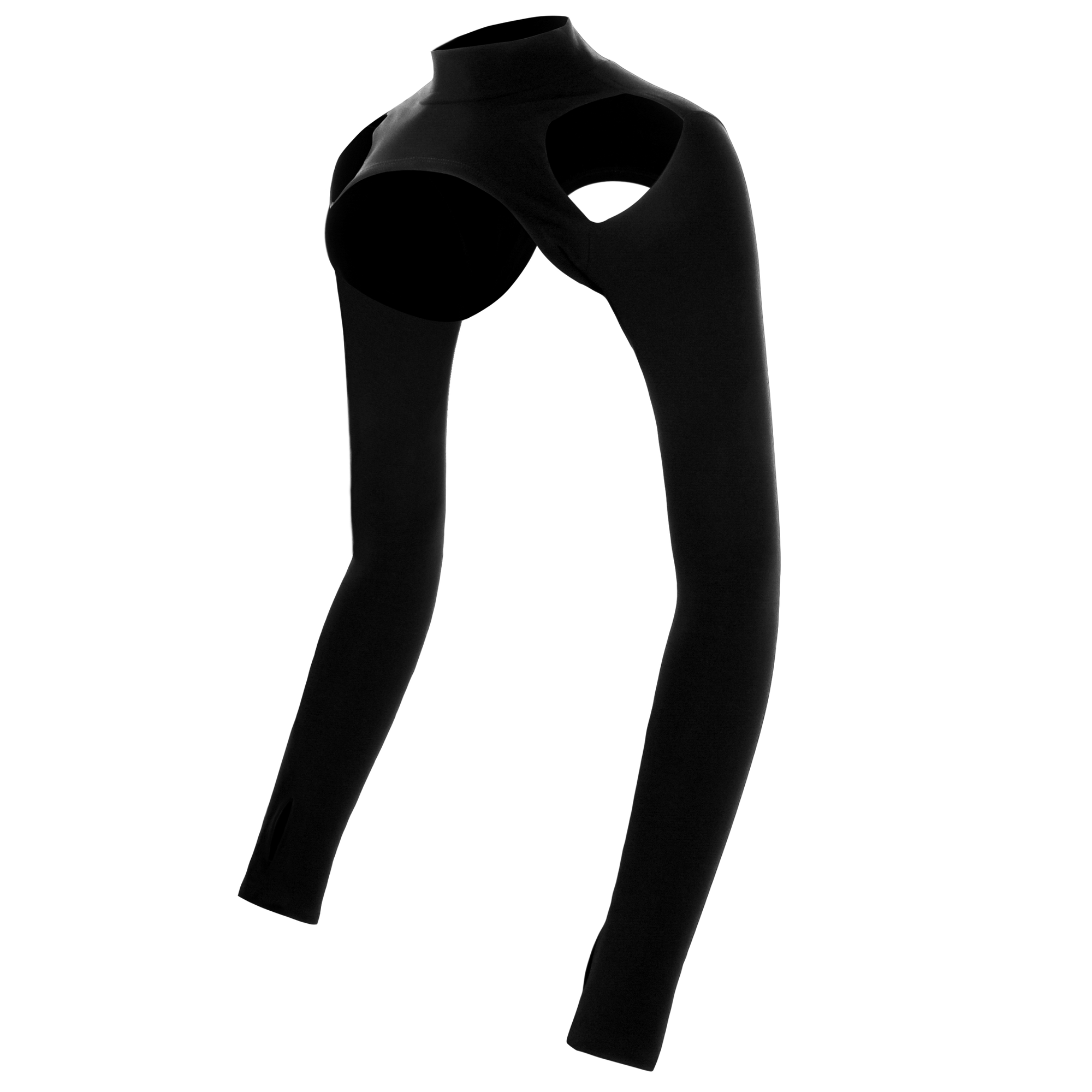 Cutout Shrug - Black