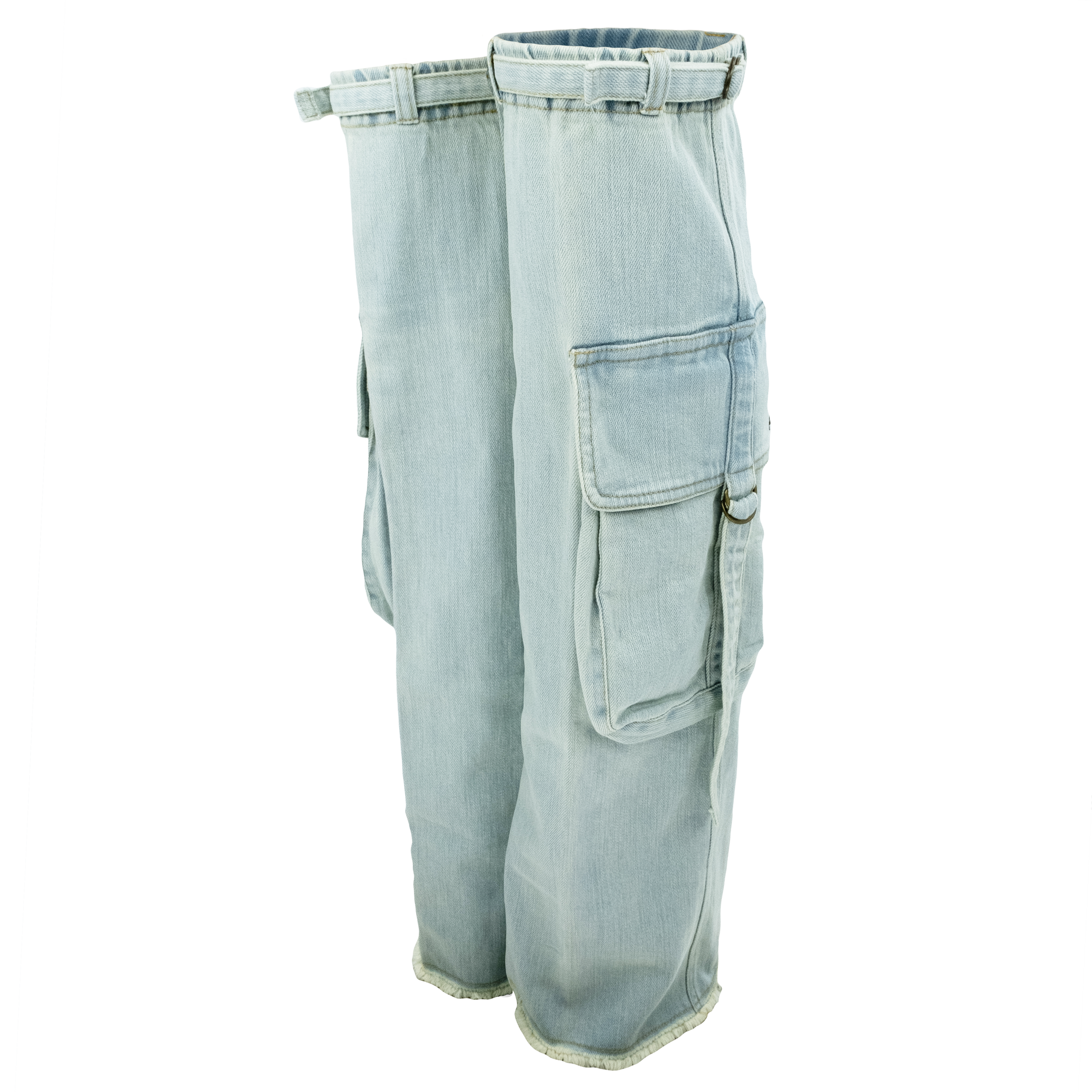 Denim Utility Legwarmers