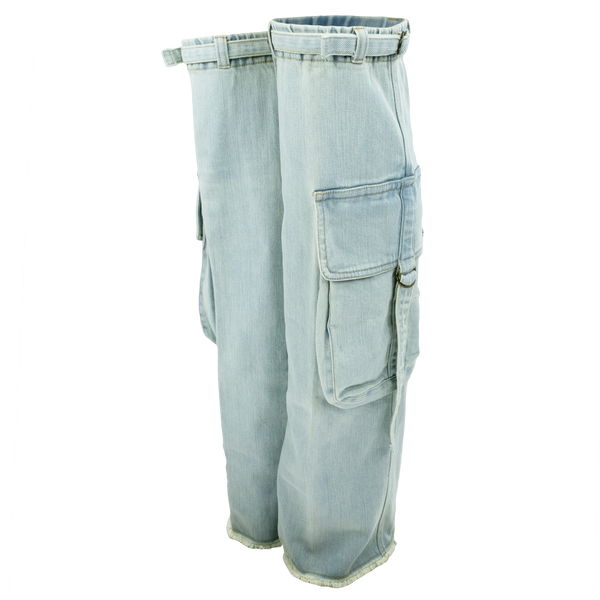 Denim Utility Legwarmers