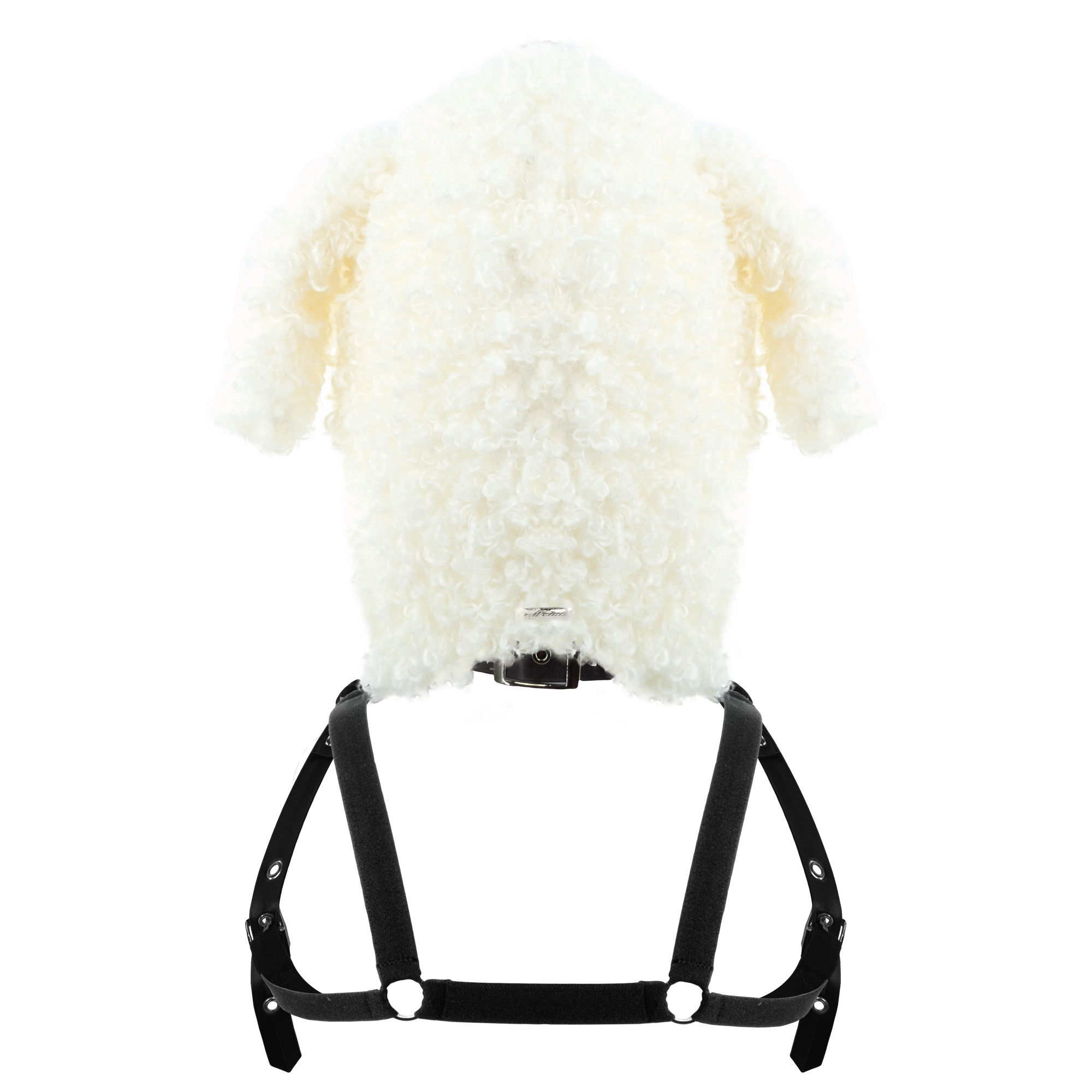 Bunny Hoodie Harness - White