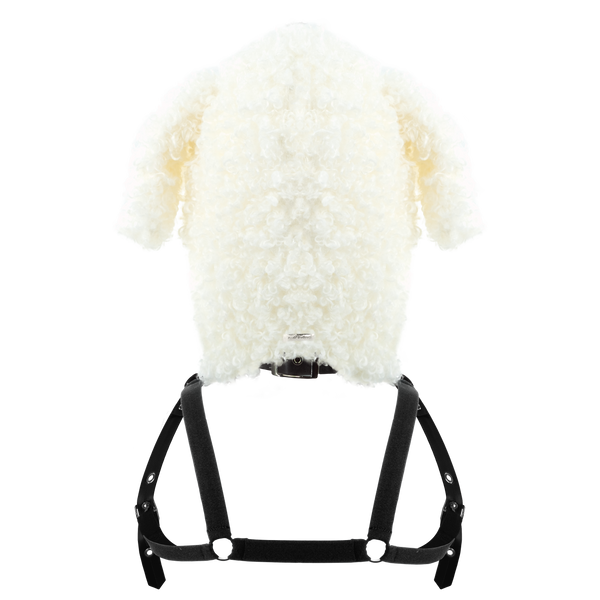 Bunny Hoodie Harness - White