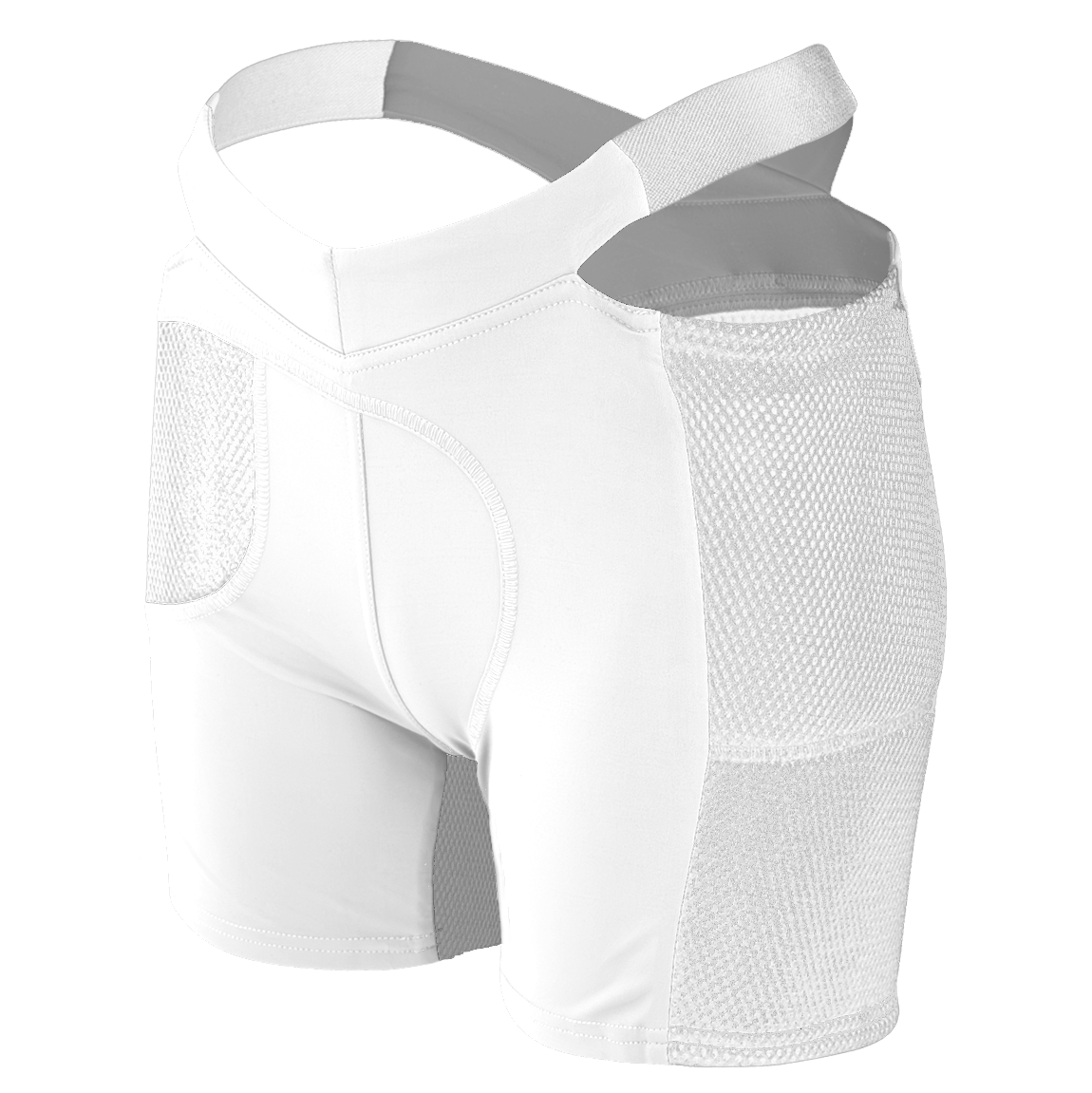 Exuma Biker Shorts - White