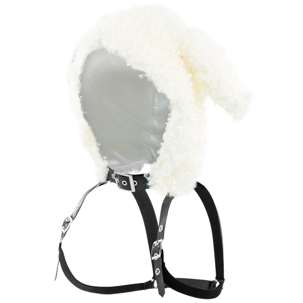 Bunny Hoodie Harness - White