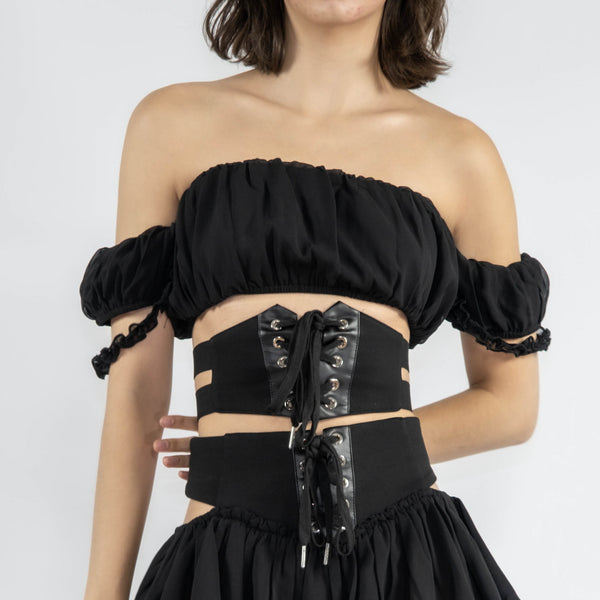 Rhapsody Top - Black