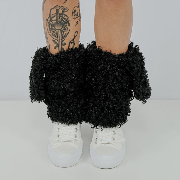Bunny Legwarmers - Black