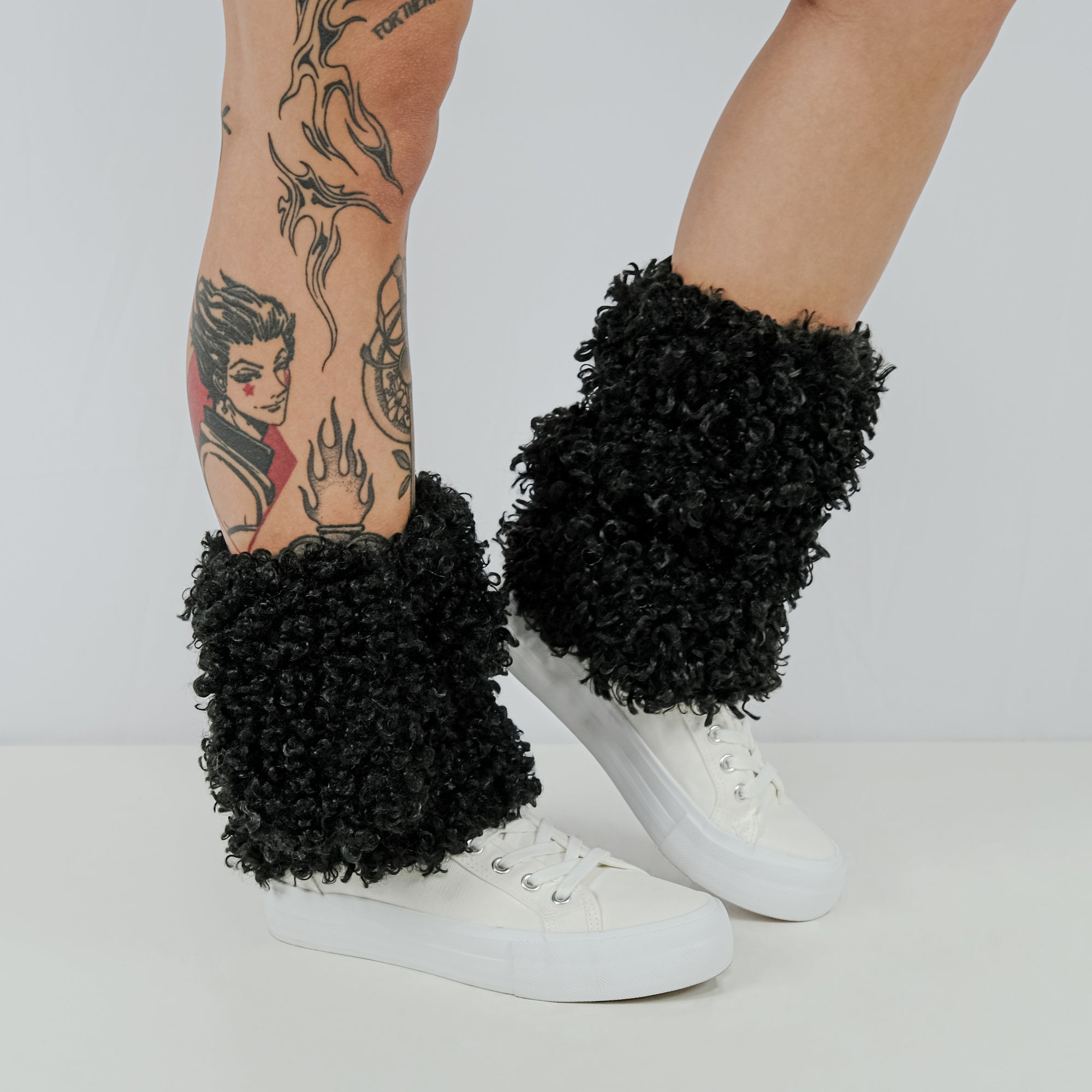 Bunny Legwarmers - Black
