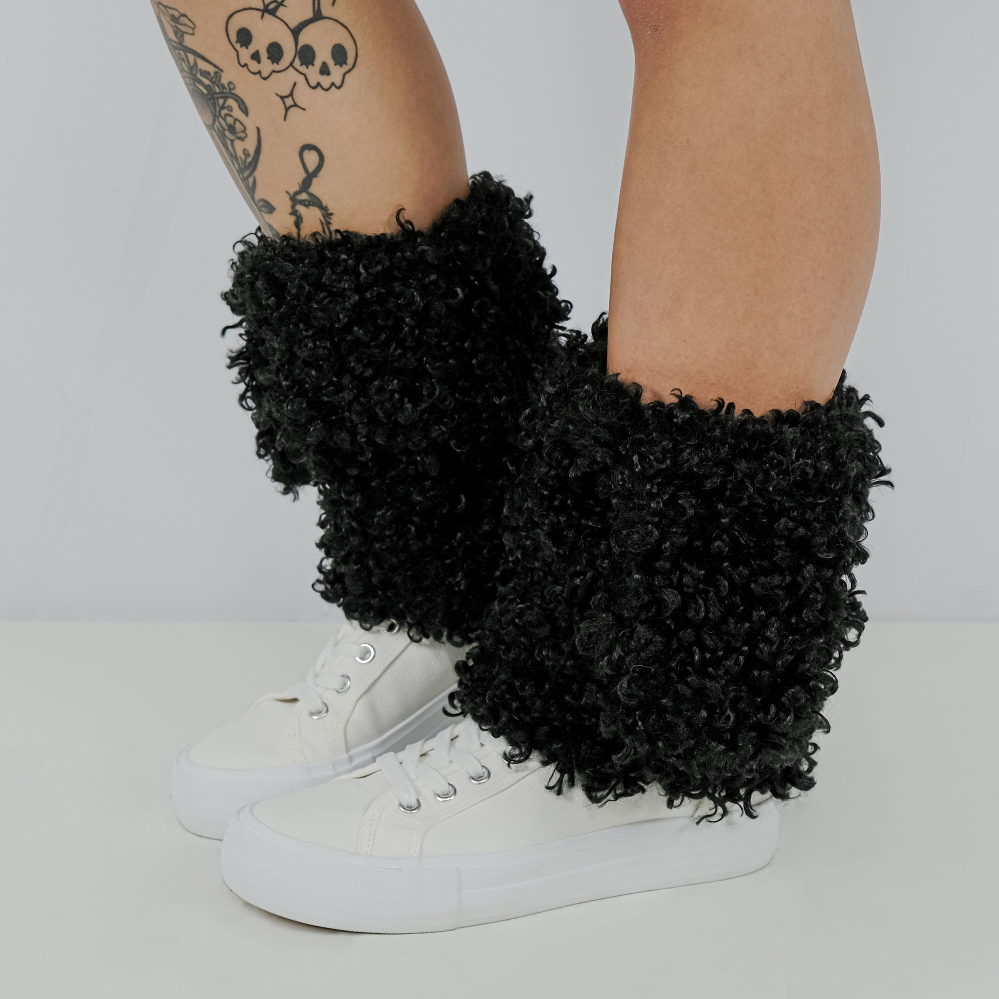 Bunny Legwarmers - Black