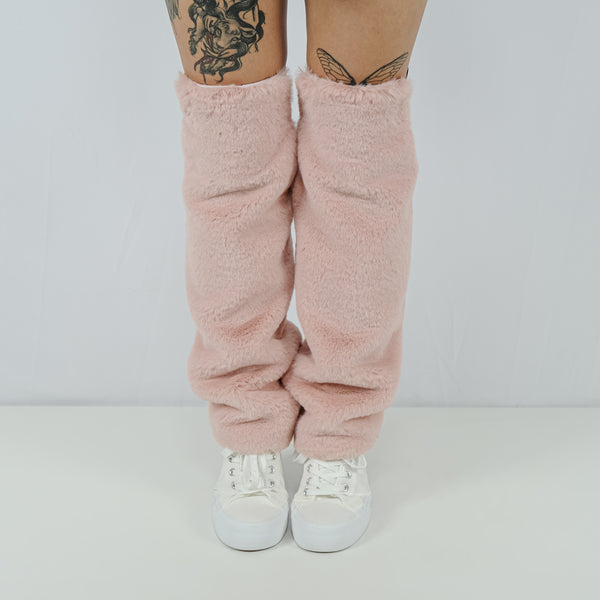 Knee-High Legwarmers - Pink
