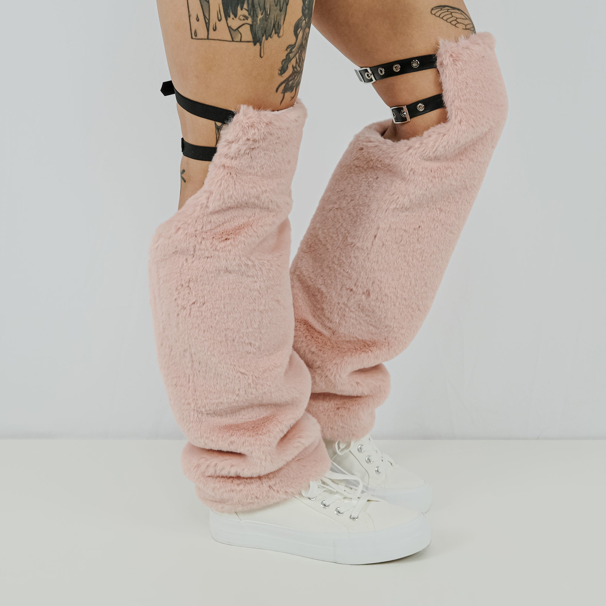 Knee-High Legwarmers - Pink