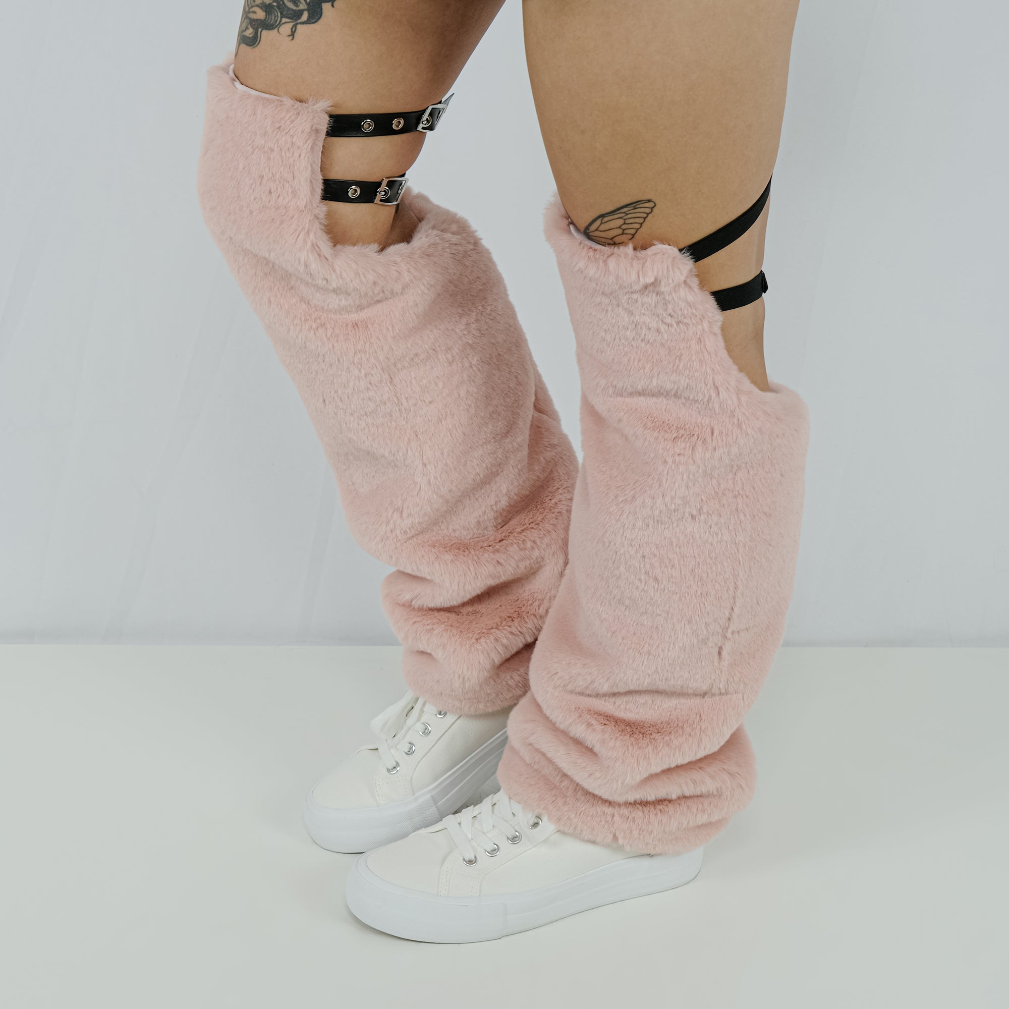 Knee-High Legwarmers - Pink