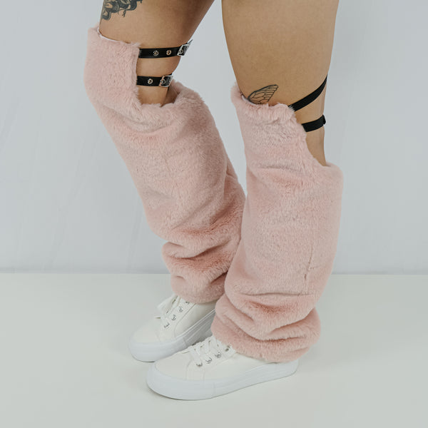 Knee-High Legwarmers - Pink
