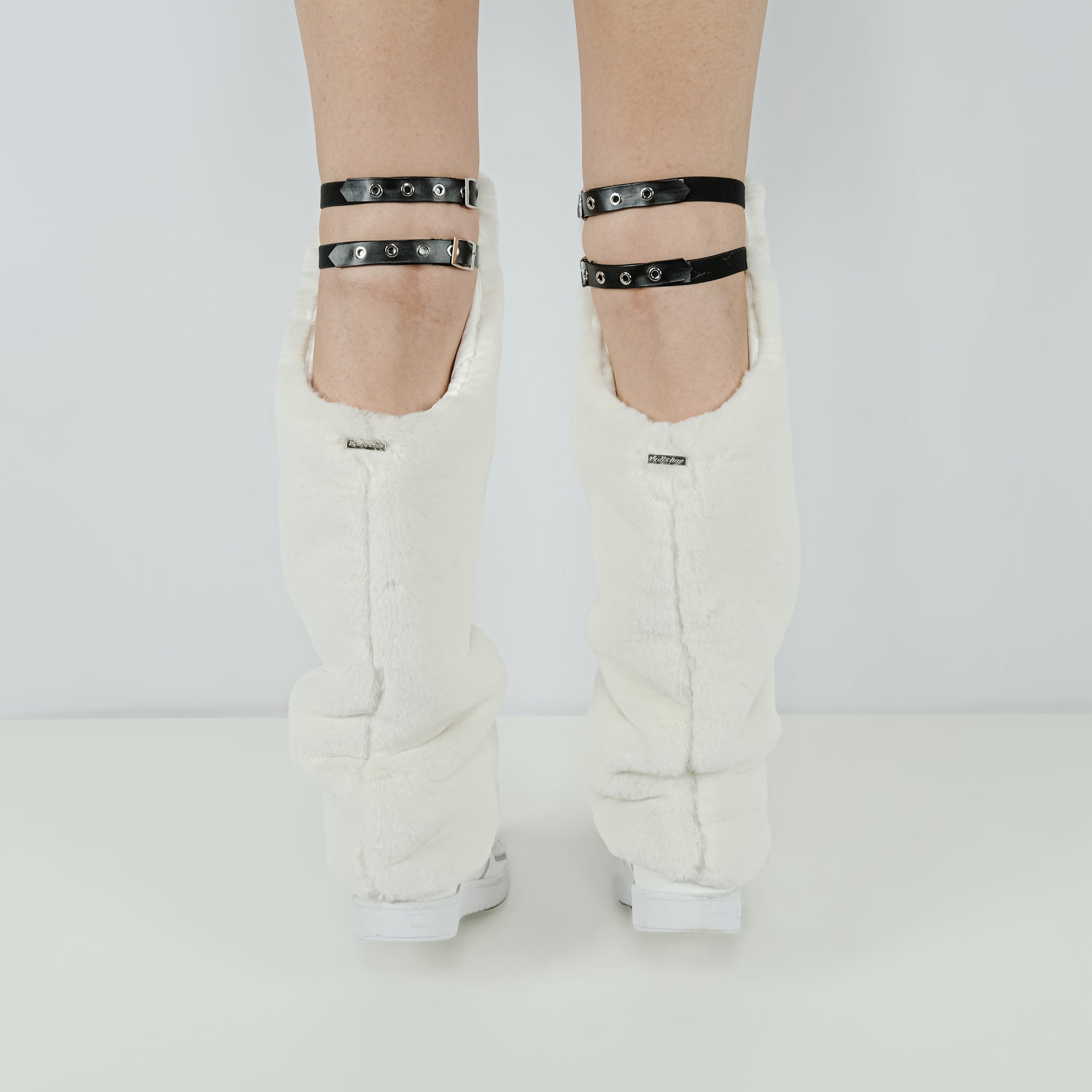 Knee-High Legwarmers - White