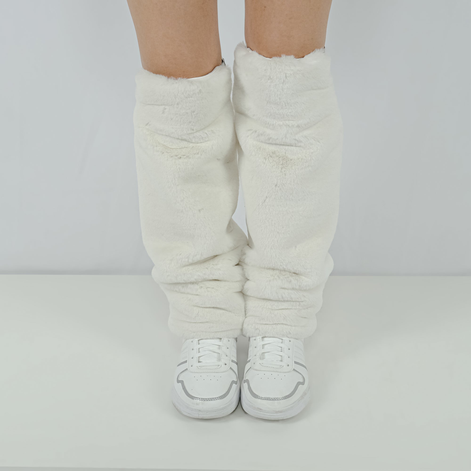 Knee-High Legwarmers - White