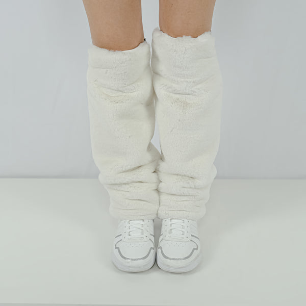 Knee-High Legwarmers - White