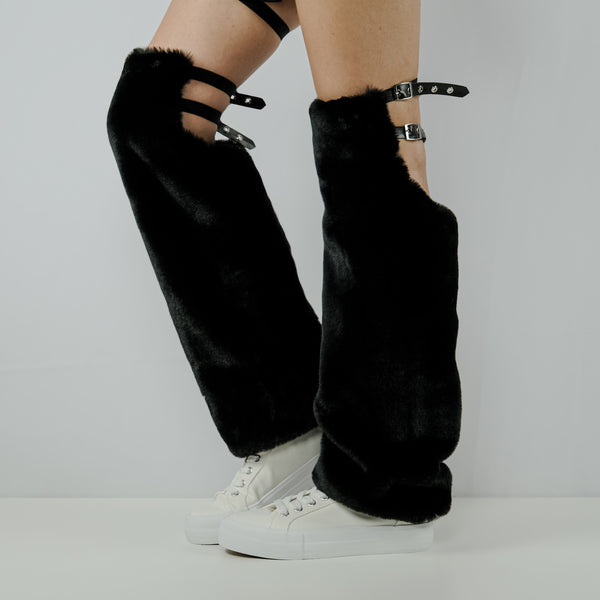 Knee-High Legwarmers - Black